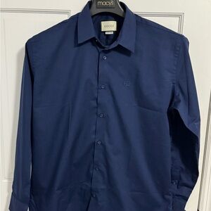 Gucci Blue Dress Shirt Classic Design